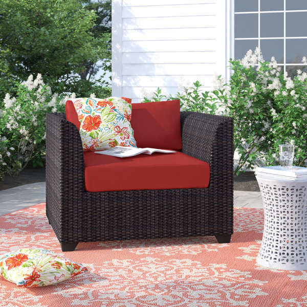 Sol 72 Outdoor™ Tegan Patio Chair with Cushions & Reviews Wayfair